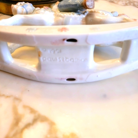 1991 Vintage Paul Sébastien Girl on Rocking Horse - Picture 6 of 6